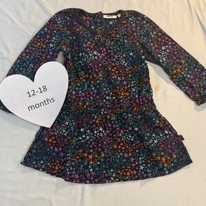 Mexx - Multicolor Star Pattern Kids Lightweight Dress